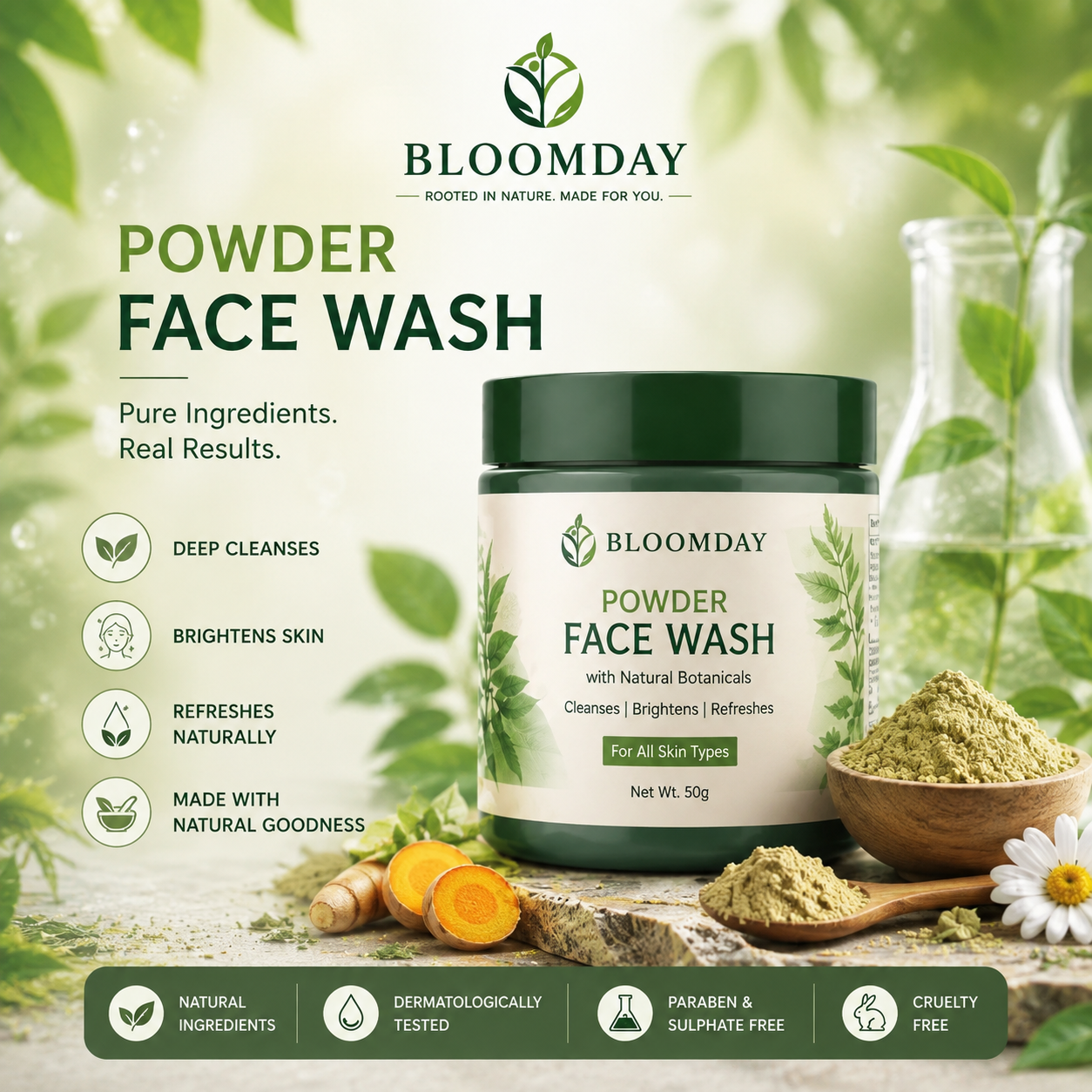 Powder Face Wash